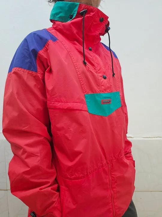 Jaqueta Columbia Vintage Anos 90 tam.GG corta vento impermeavel n é the north face nike - Foto 2