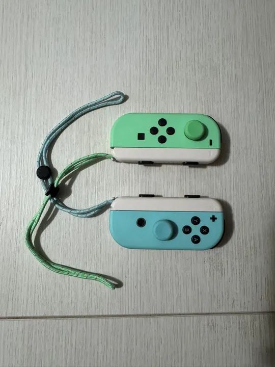 Joycons Animal Crossing Nintendo Switch