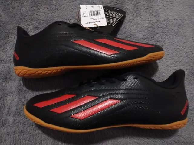 Chuteira Oficial Adidas Deportivo II IN Futsal, tamanho 40. Nova! Na etiqueta! Original! 