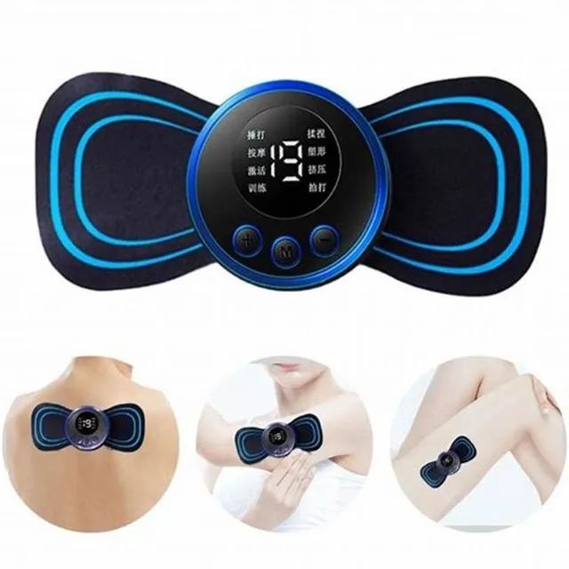Promoção: Mini Massageador Musculares Elétrico Portátil Ems - Foto 2