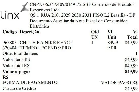 Chuteira Nike React Tiempo Legend 9 Pro - Foto 6