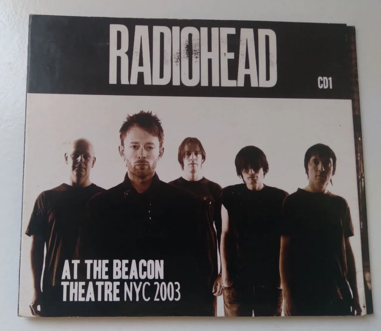 CD Radiohead - Live at the Beacon Theatre NYC 2003 (Bootleg)