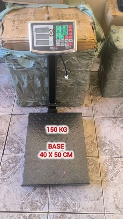 Balança Comercial 150kg - Base 40x50cm