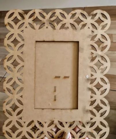 porta retratos com borda geométricas  - Foto 3