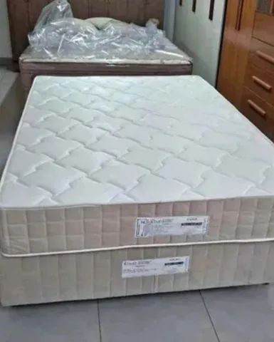 Cama box casal Topázio 138x188  ( ENTREGAMOS EM ATE 24 HORAS ) 
