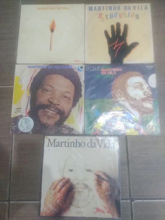 5 LPS, Martinho da Vila, perfeito estado. - Foto 2
