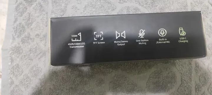 microfone sem fio synco G2 A2 lapela 2,4ghz preto - Foto 6