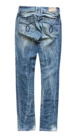 Calça Calvin Klein Feminina Destroyed Tam. 34 - Foto 2