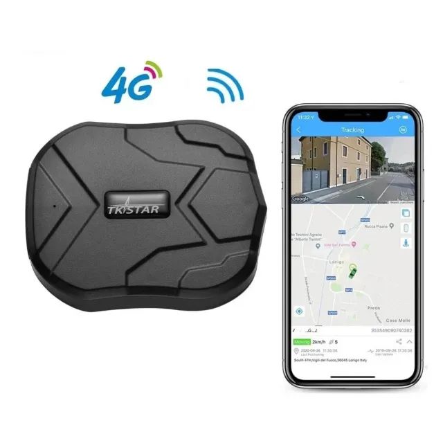Rastreador veicular TK905 sem fio com ímã já configurado e com chip TOP - Foto 5