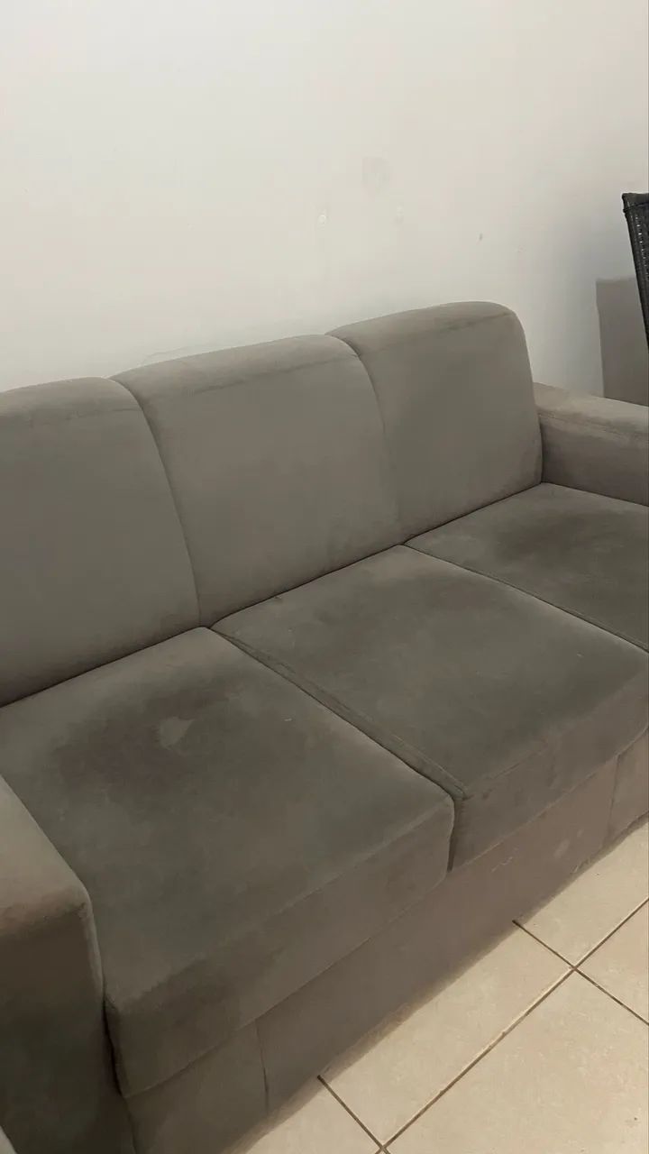 Sofá seminovo 3 lugares  - Foto 3