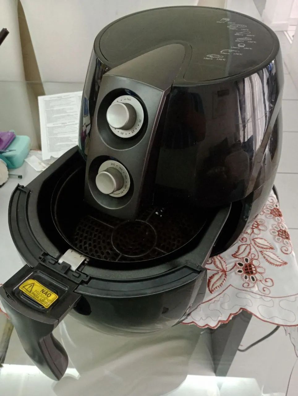 Air Frier Cadence sem óleo multifuncional Perfect Fryer 