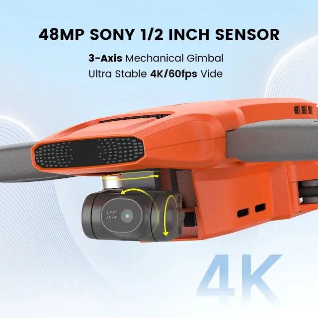 Drone Fimi Mini 3 Sem Impostos 4K 30fps 48MP Alcance de até 9km 3 Eixos 249g no Brasil - Foto 5