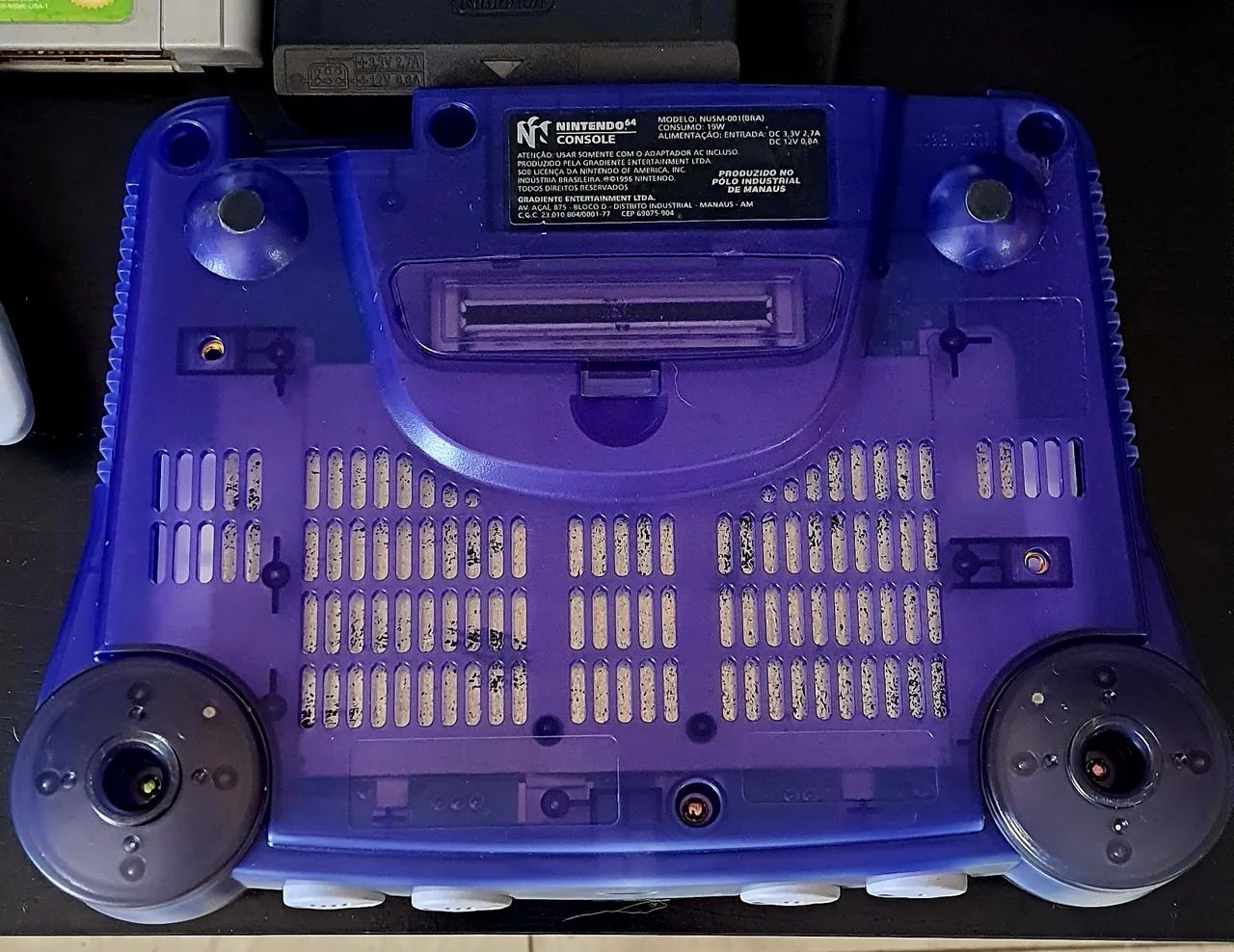 Nintendo 64 sabores uva + cartucho super mario 64 - Foto 4