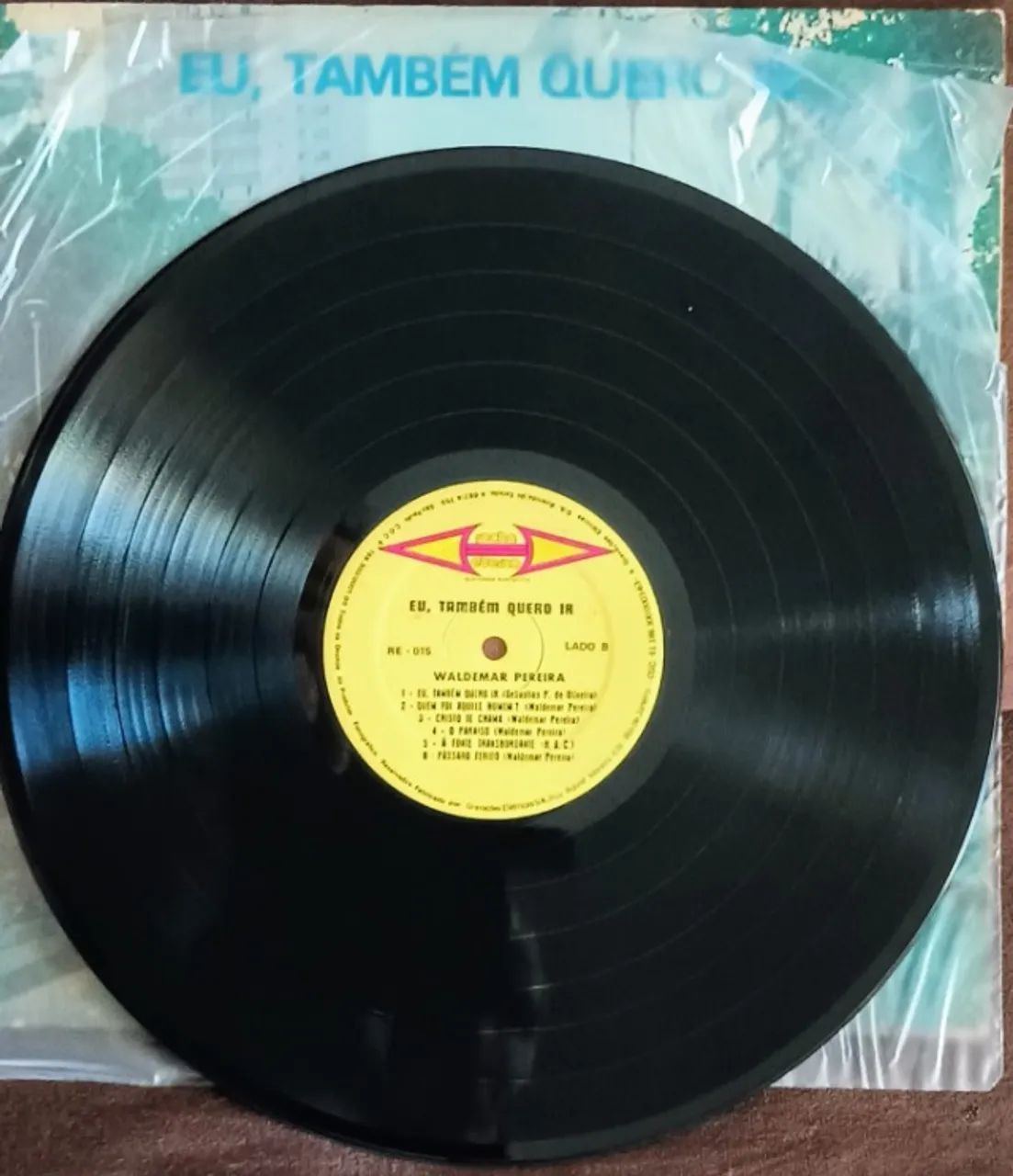 Lp Disco de Vinil Gospel Evangélico Waldemar Pereira e Dueto Maranata - Eu também quero ir - Foto 3