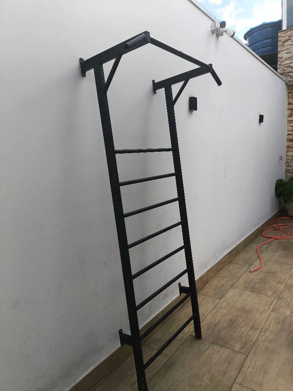 Barra de Supino e Escada de Parede para Treino em Casa - Foto 2