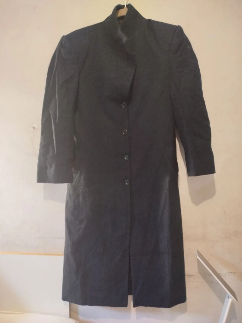 Sobretudo preto elegante