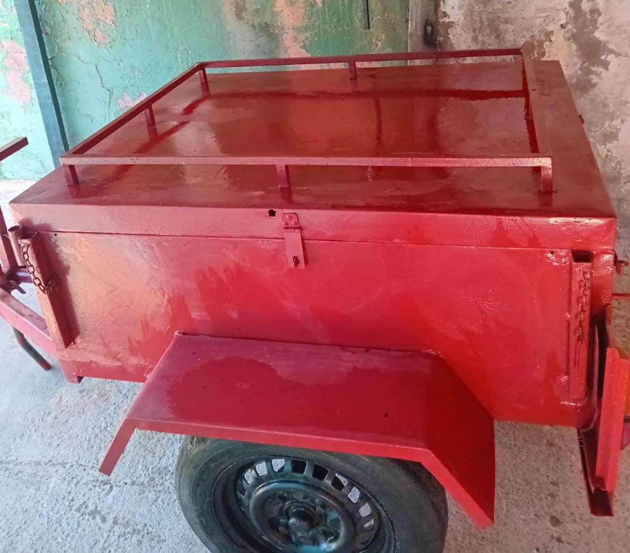 Reboque de cachorro quente 