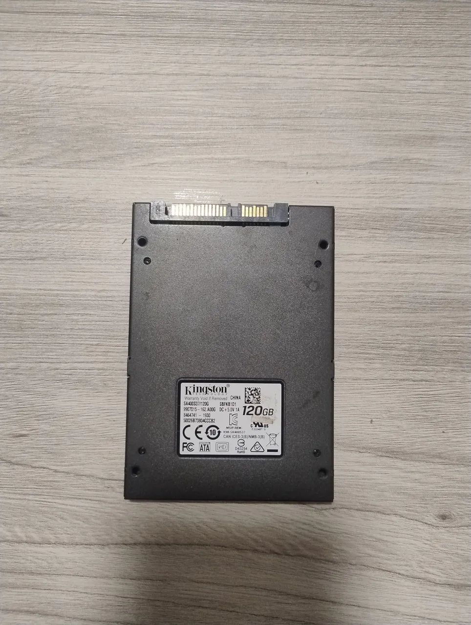 SSD Kingston 120 GB64186563058050121