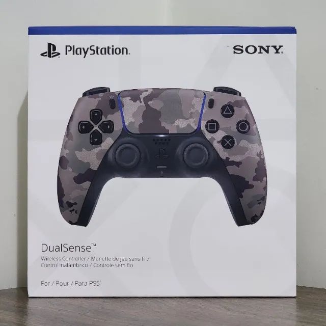 Controle DualSense PS5 Branco, Camuflado, Preto e Roxo - Novo, Lacrado, NF e Garantia - Foto 3