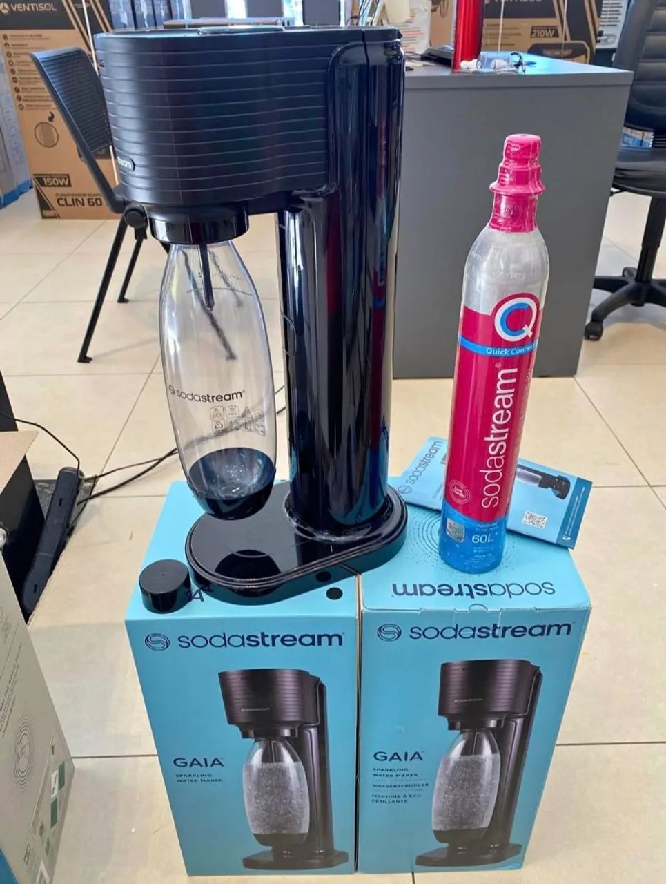 Máquina de água com gás,  SodaStream  - Foto 2