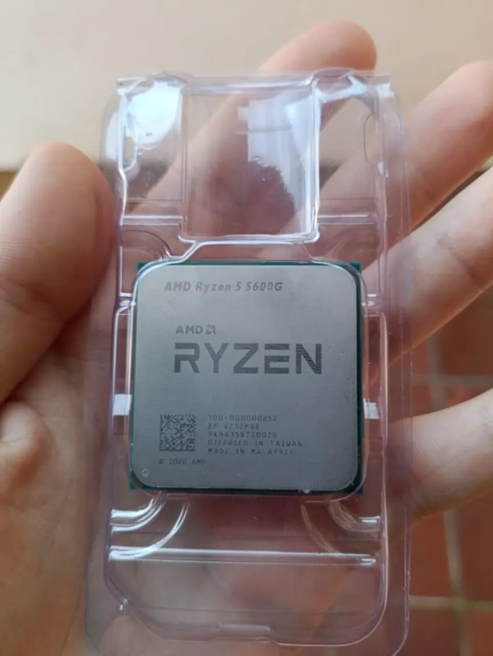 Ryzen 5 5600G, usado em excelente estado, sem cooler - Foto 3