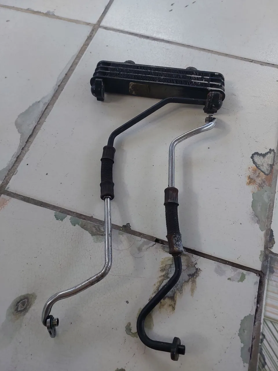 Radiador de Óleo com Mangueiras da CB twister 250