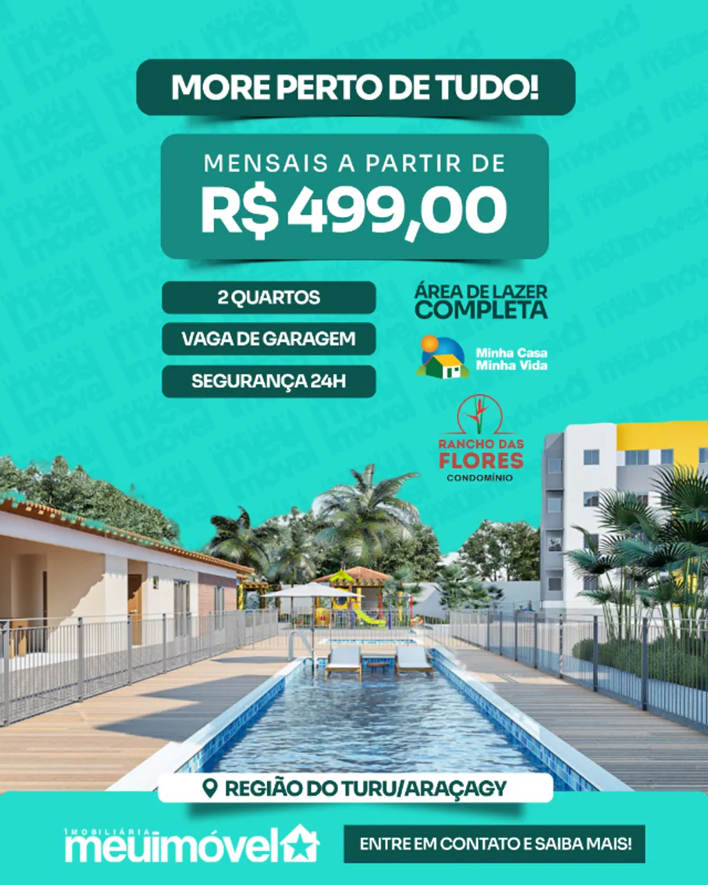 VB - Rancho das Flores, Apartamentos na Região do Turu