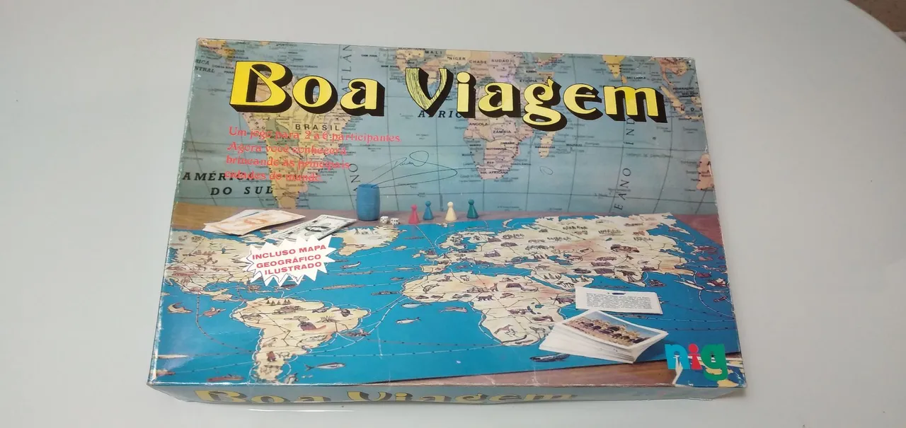 Jogo de Tabuleiro Boa Viagem