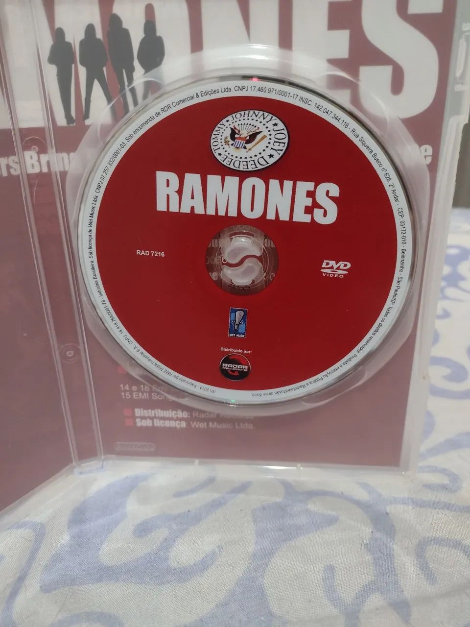 DVD Ramones - Head Bangers Bring Down The House: Live In Europe - Foto 2
