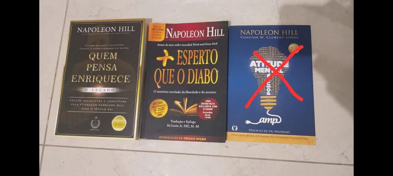 Livros de Napoleon Hill 