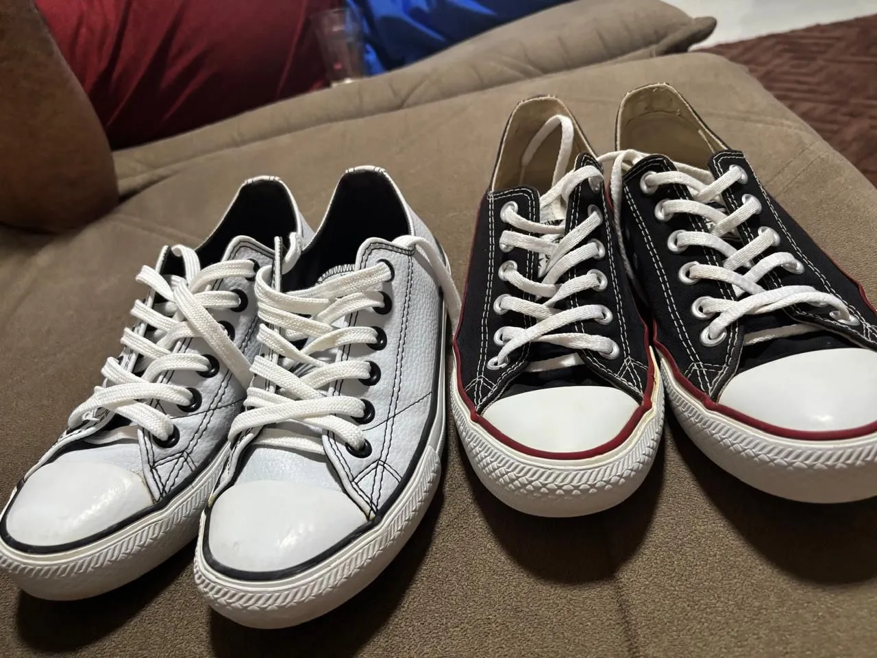 Tênis Converse All Star - Branco e Preto