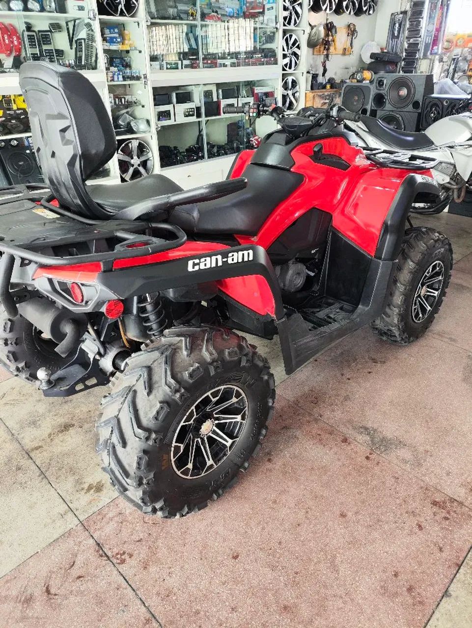 QUADRICICLO CAN-AM 2015- 450 vc. TROCO POR CARRO MAIOR VALOR - Foto 3