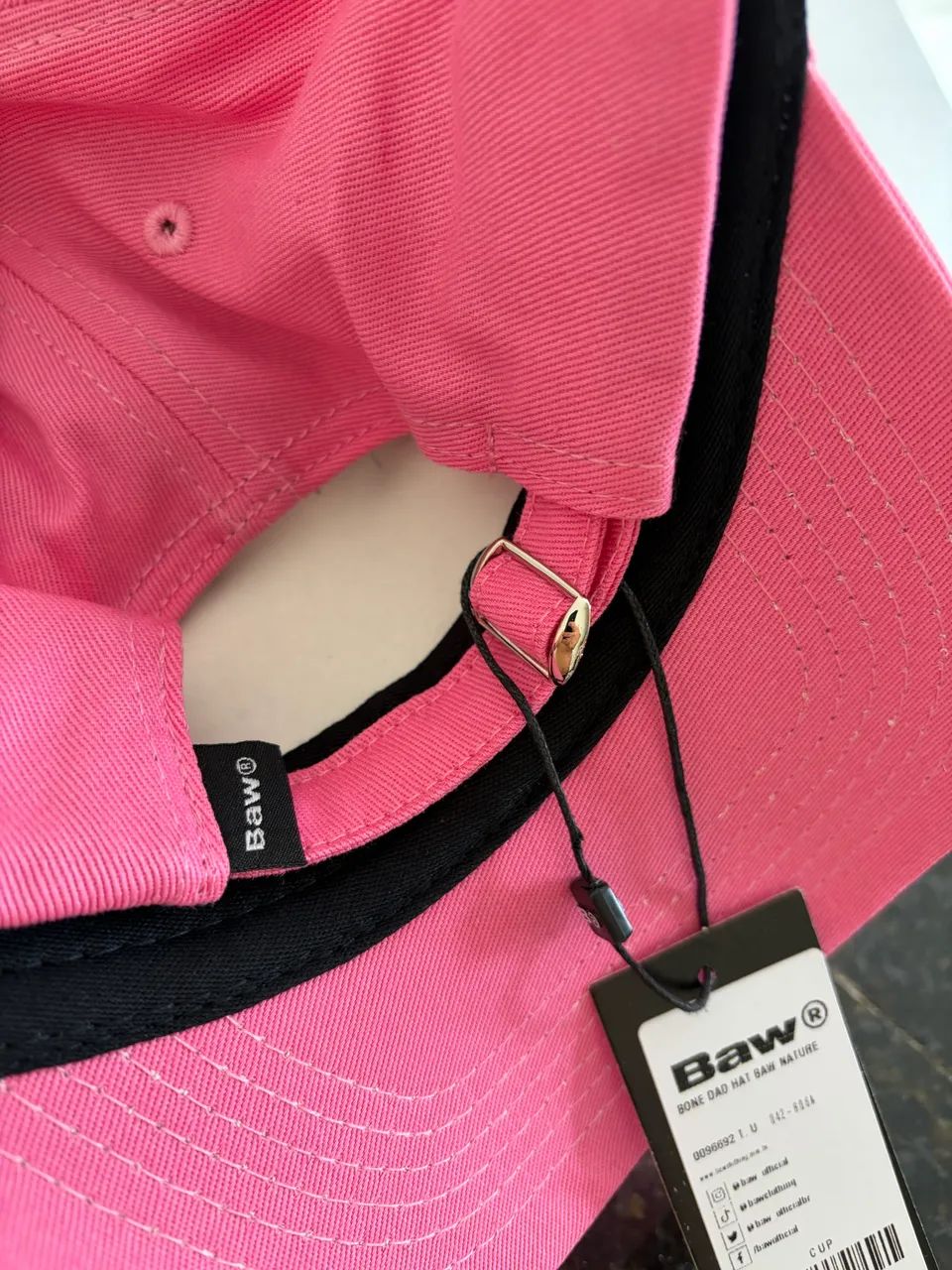 Boné Baw Nature Pink ORIGINAL - Foto 3