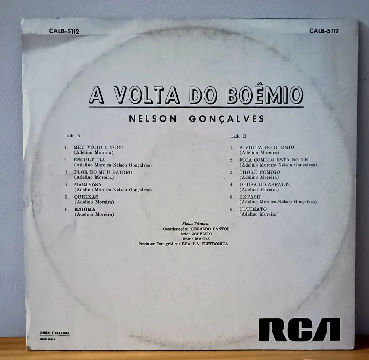 Nelson Gonçalves. A volta do boêmio. Disco de vinil.  - Foto 2