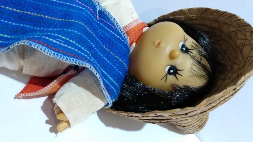Boneco antigo traje típico mexicano - Foto 6