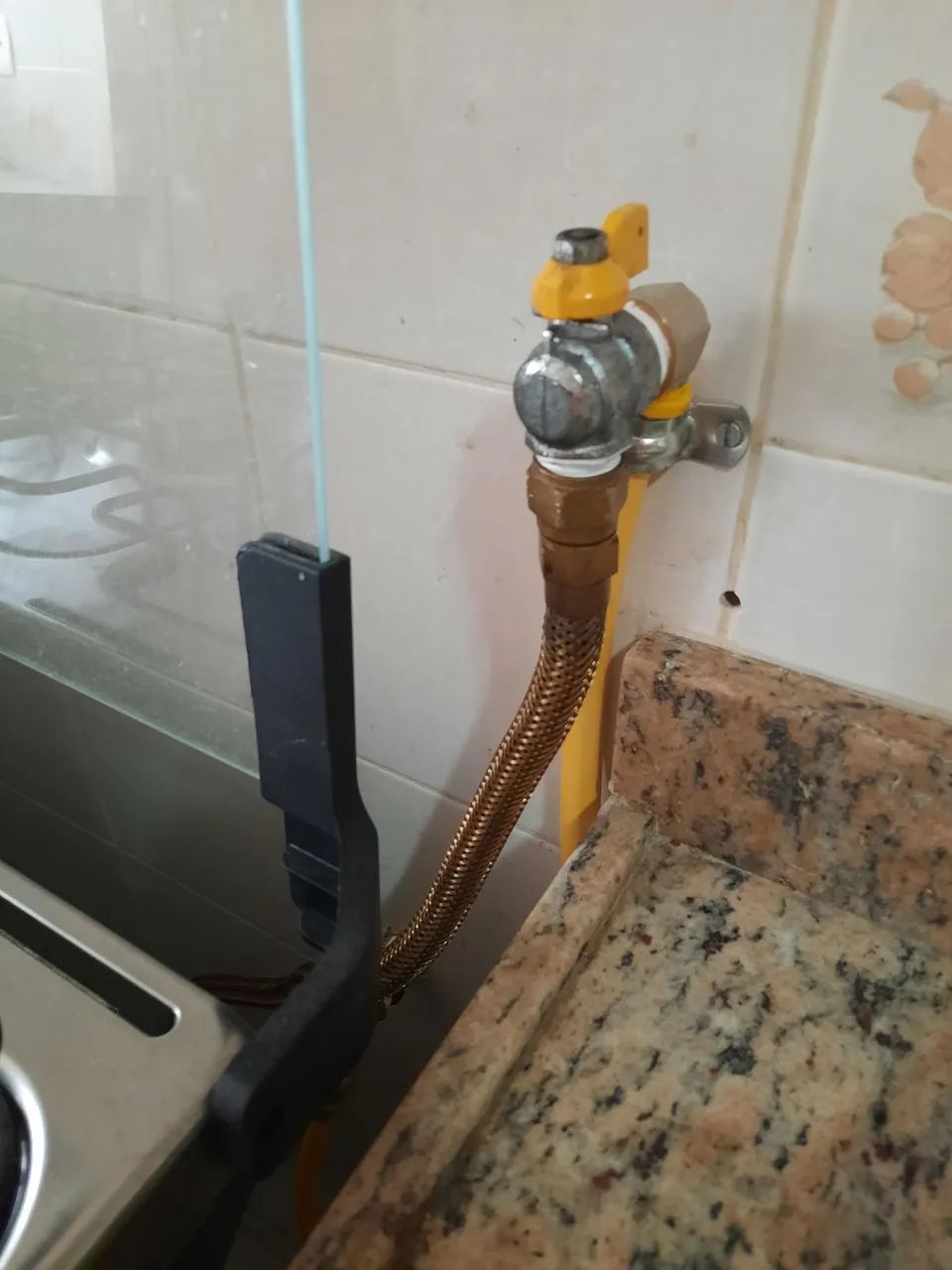 Mangueira para gás - tubo pex 1 metro - Foto 6