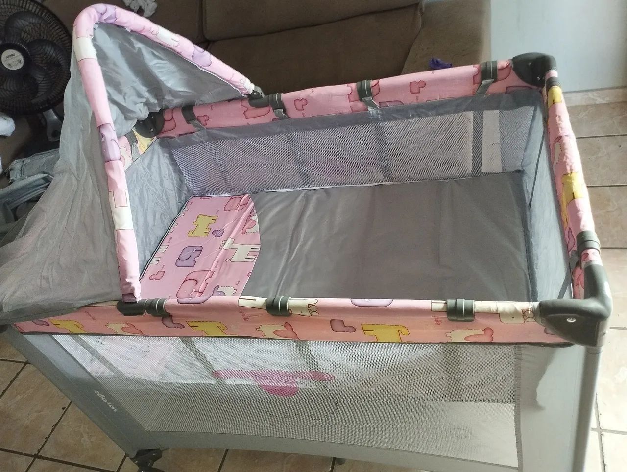 Berço Infantil com Mosquiteiro - menina - Foto 2