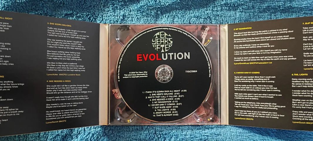 CD Ten Years After - Evolution (Importado) - Foto 3