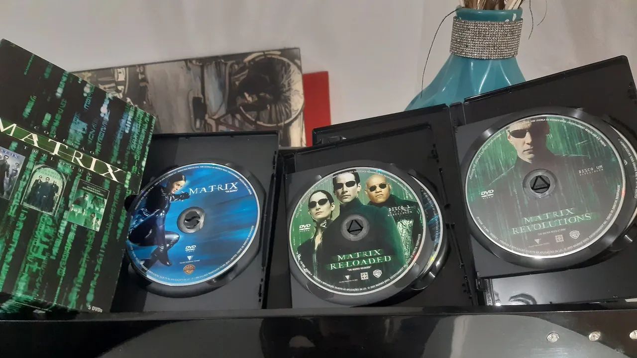  BOX  Matrix Trilogia - 5 DVDs - Foto 5