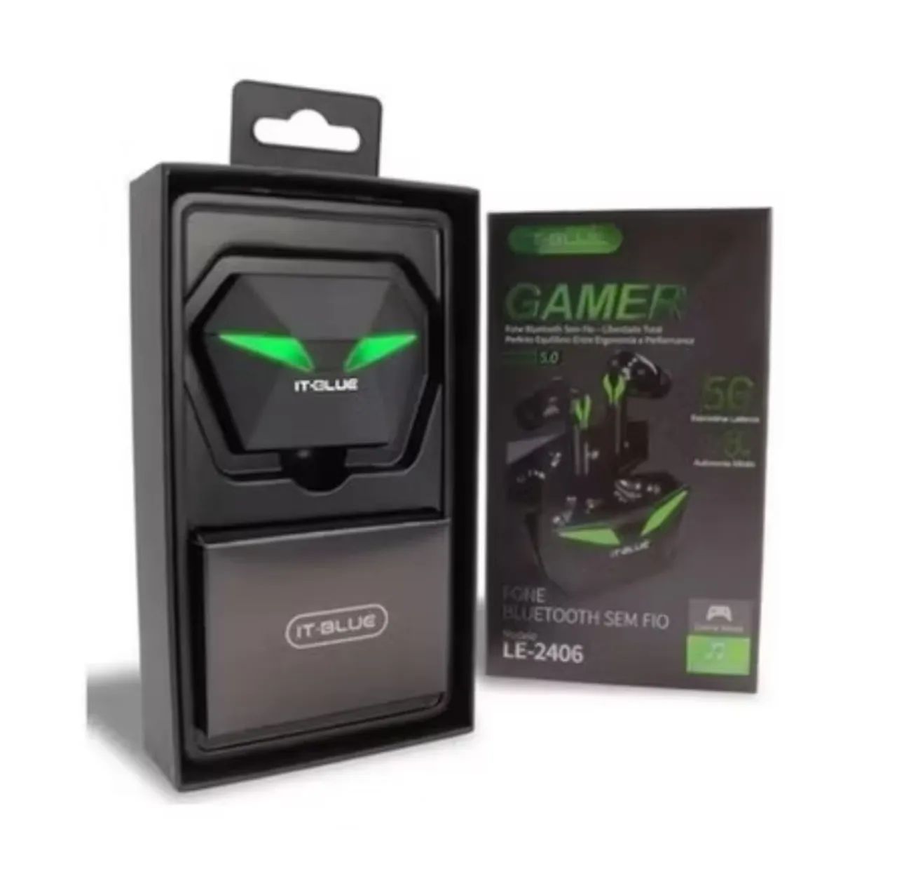 Entrega Grátis Ouvido Gamer Bluetooth Sem Fio IT-Blue LE-2406