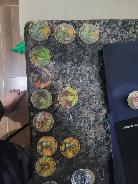 11 Tazos Gigante Taz Maskara(bronze) - Foto 3