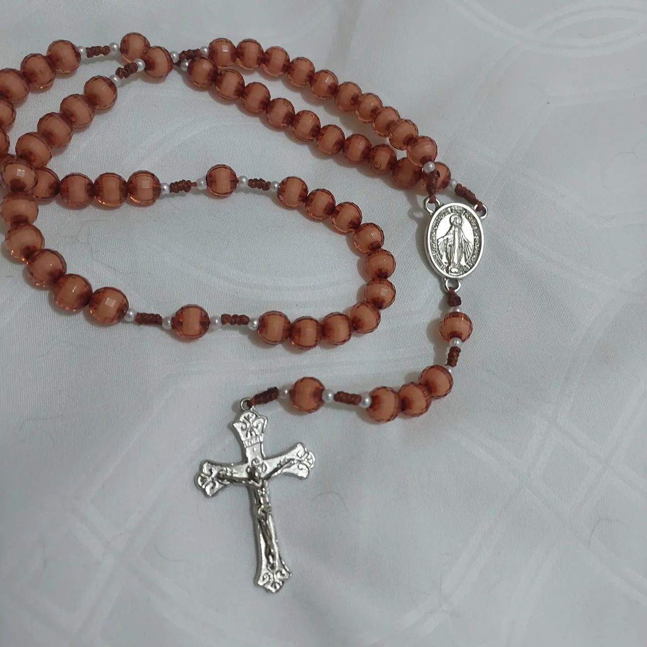 Terços do seu santo de devoção, personalizado coloco seu nome nas contagens  - Foto 2