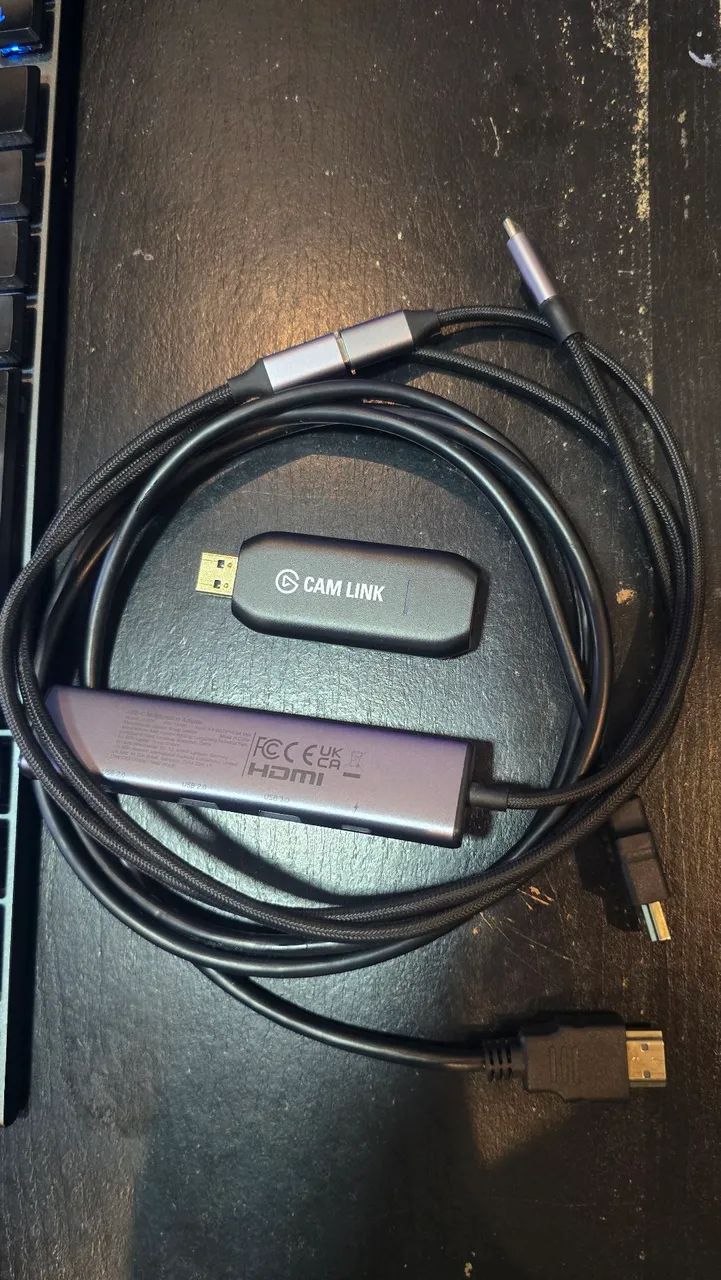 Elgato-Cam Link 4K - Placa de captura HDMI para Streaming