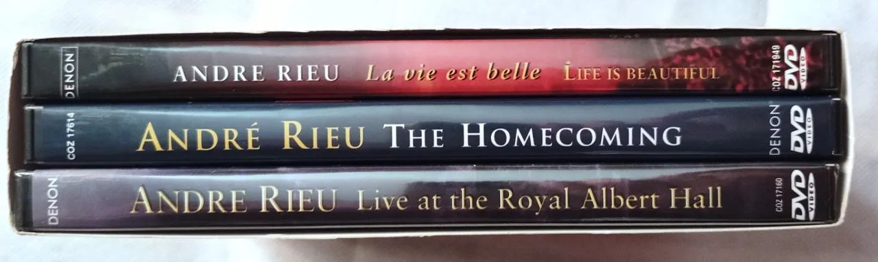 Andre Rieu - A Celebration Of Music box com 3 dvds - Foto 2