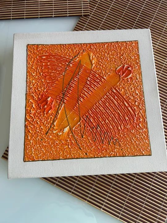 Quadros abstratos em textura para decoração - Foto 3