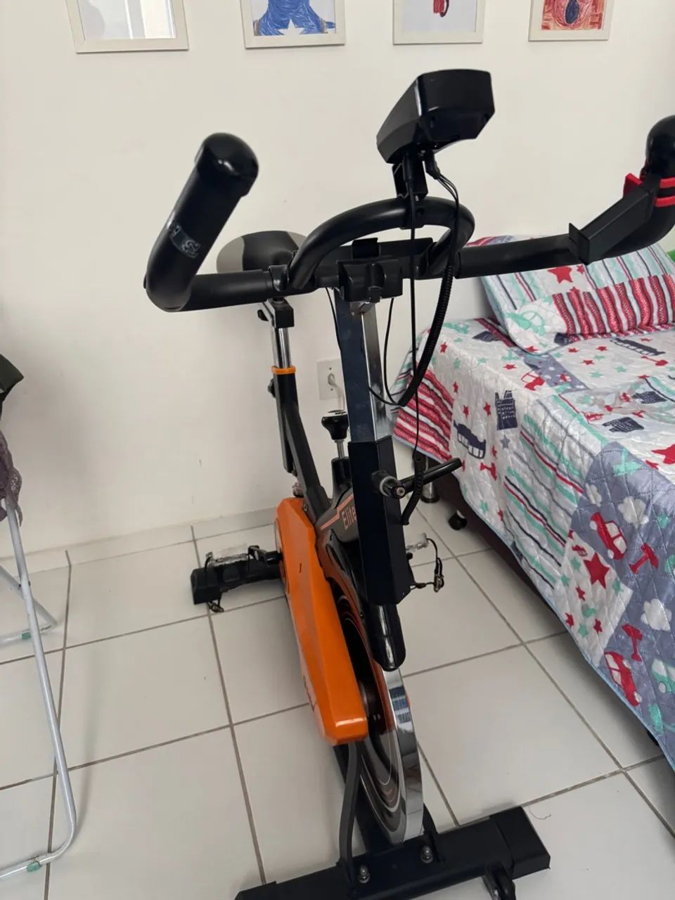 Bicicleta Ergométrica Gallant Elite Spinning Ate 110Kg Mecânica (GSB13HBTA-PT) - Foto 2