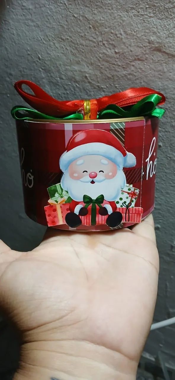Tubo latas personalizadas Natalinas64407623845250122