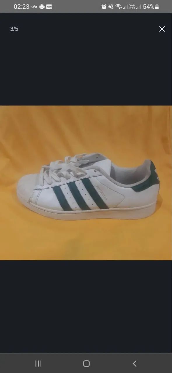 Tenis adidas superstar número 39 - Foto 4