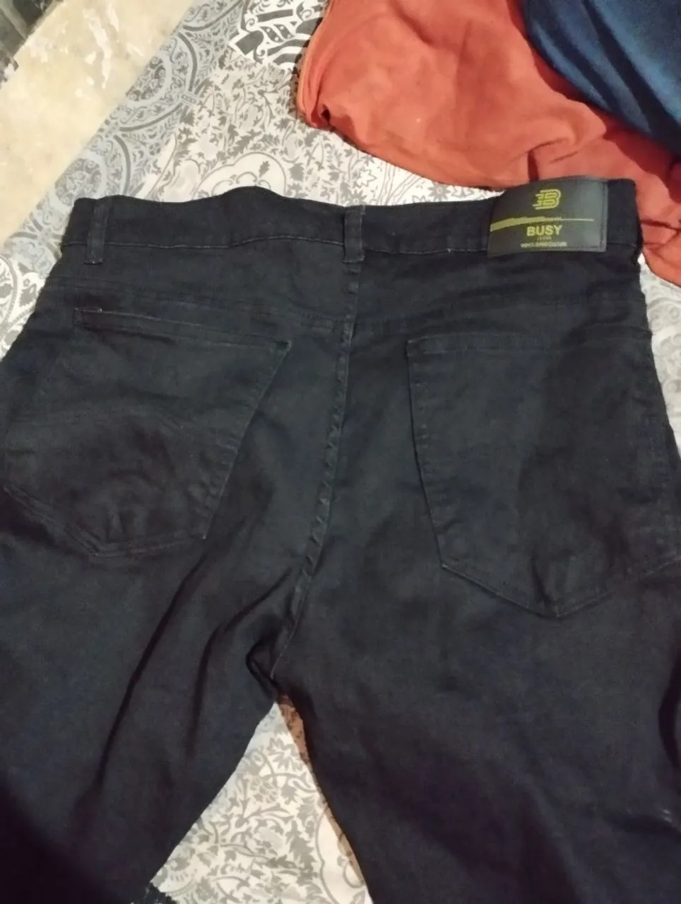 Calça Jeans Preta Masculina - BUSY