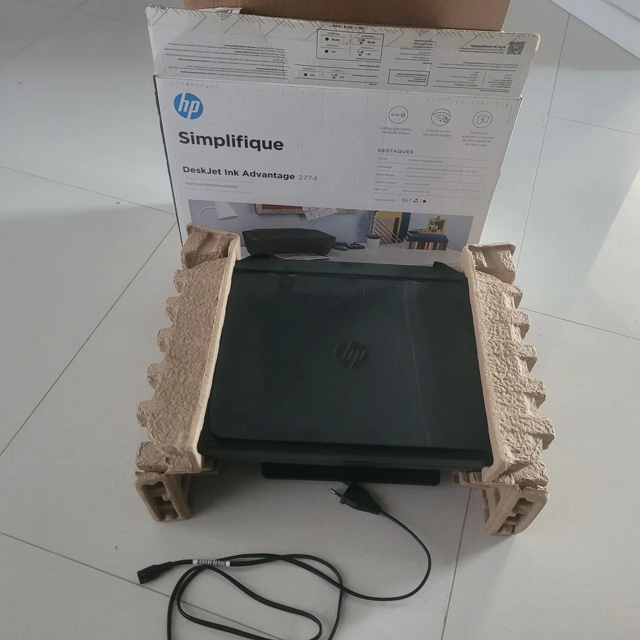Impressora HP DeskJet Ink Advantage 2774 
